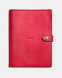 COACH®,SKETCHBOOK,Leather,Red.,Front View