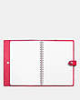 COACH®,SKETCHBOOK,Leather,Red.,Inside View,Top View