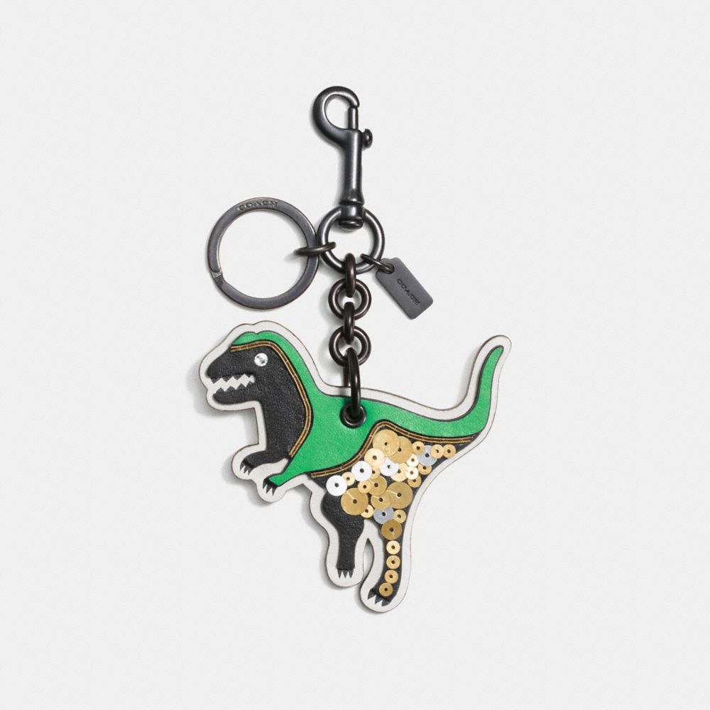 Glitter Rexy Patch Bag Charm