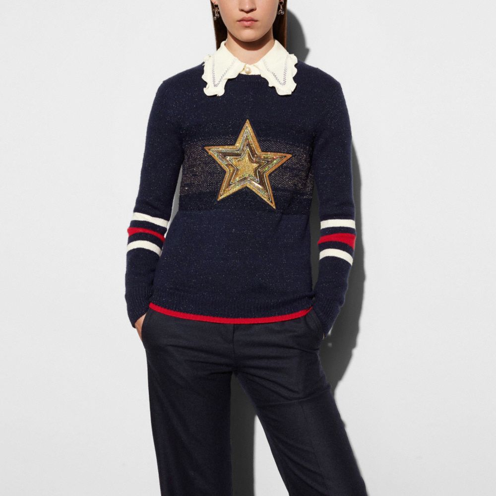 Ralph Lauren Sparkly Crewneck Sweaters for Women