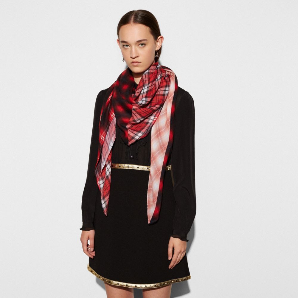 Oversized store square scarf