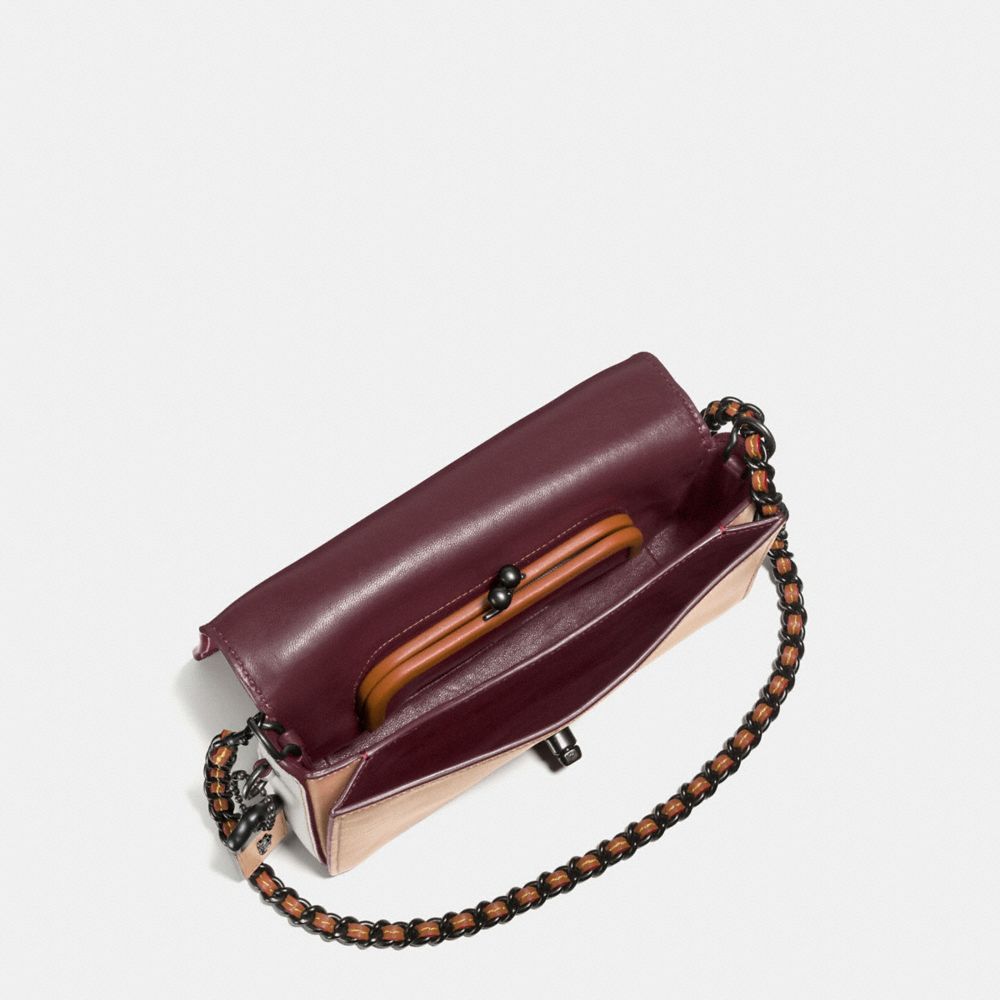 COACH®,Dinky In Colorblock,,Inside View,Top View