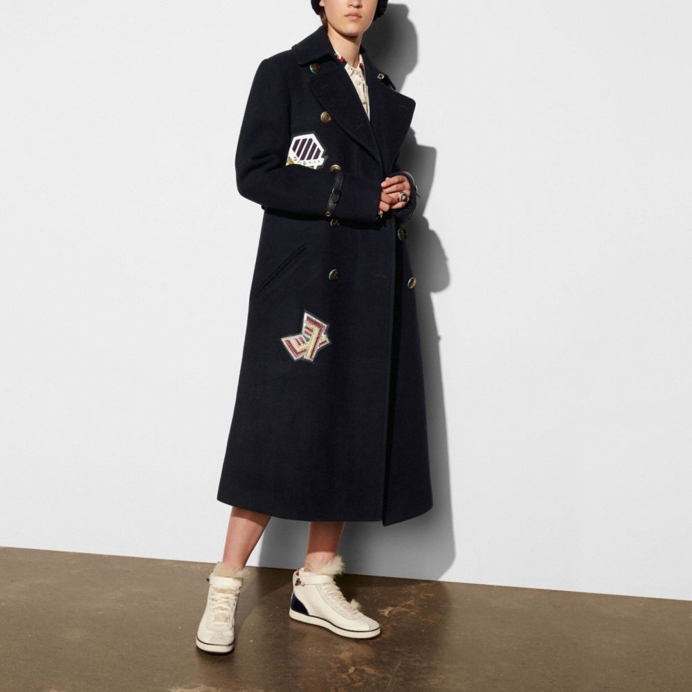 Naval Long Coat COACH