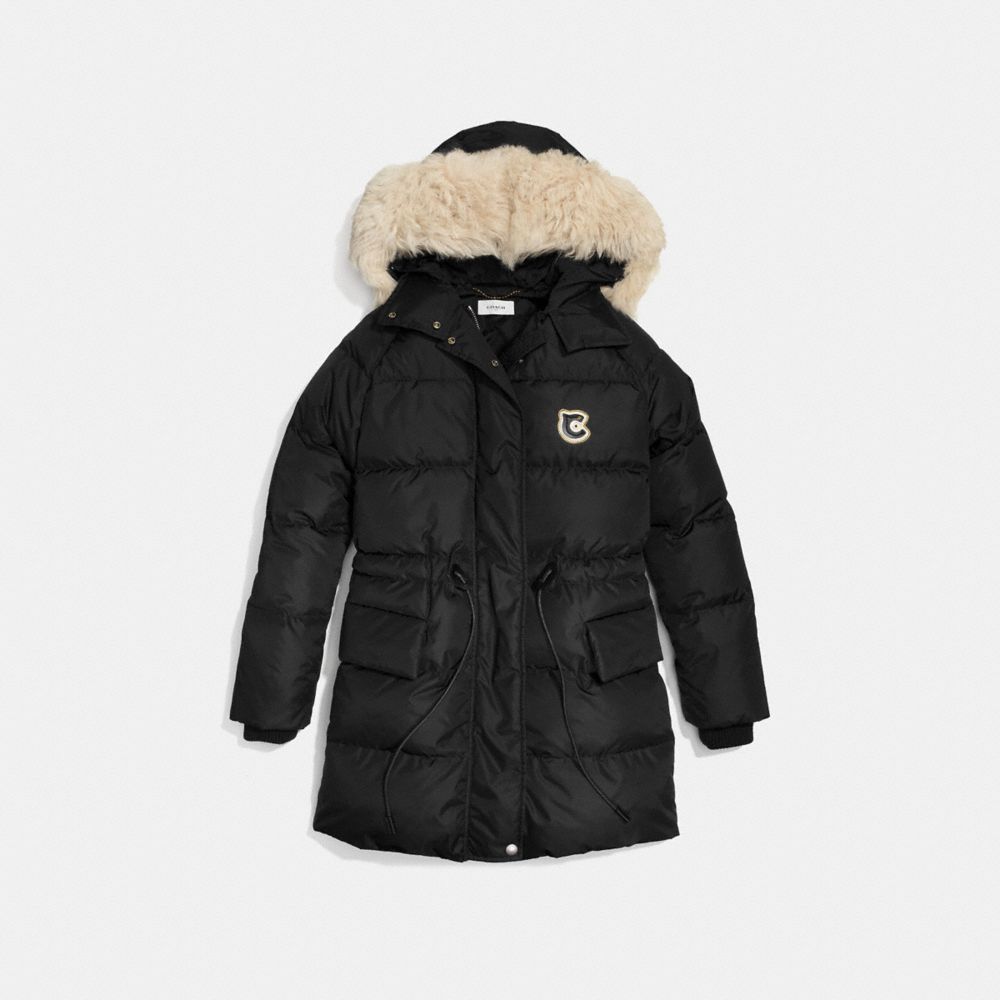 Nylon Puffer Coat
