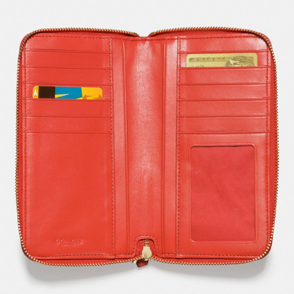 COACH®,Phone Wallet,,Inside View,Top View