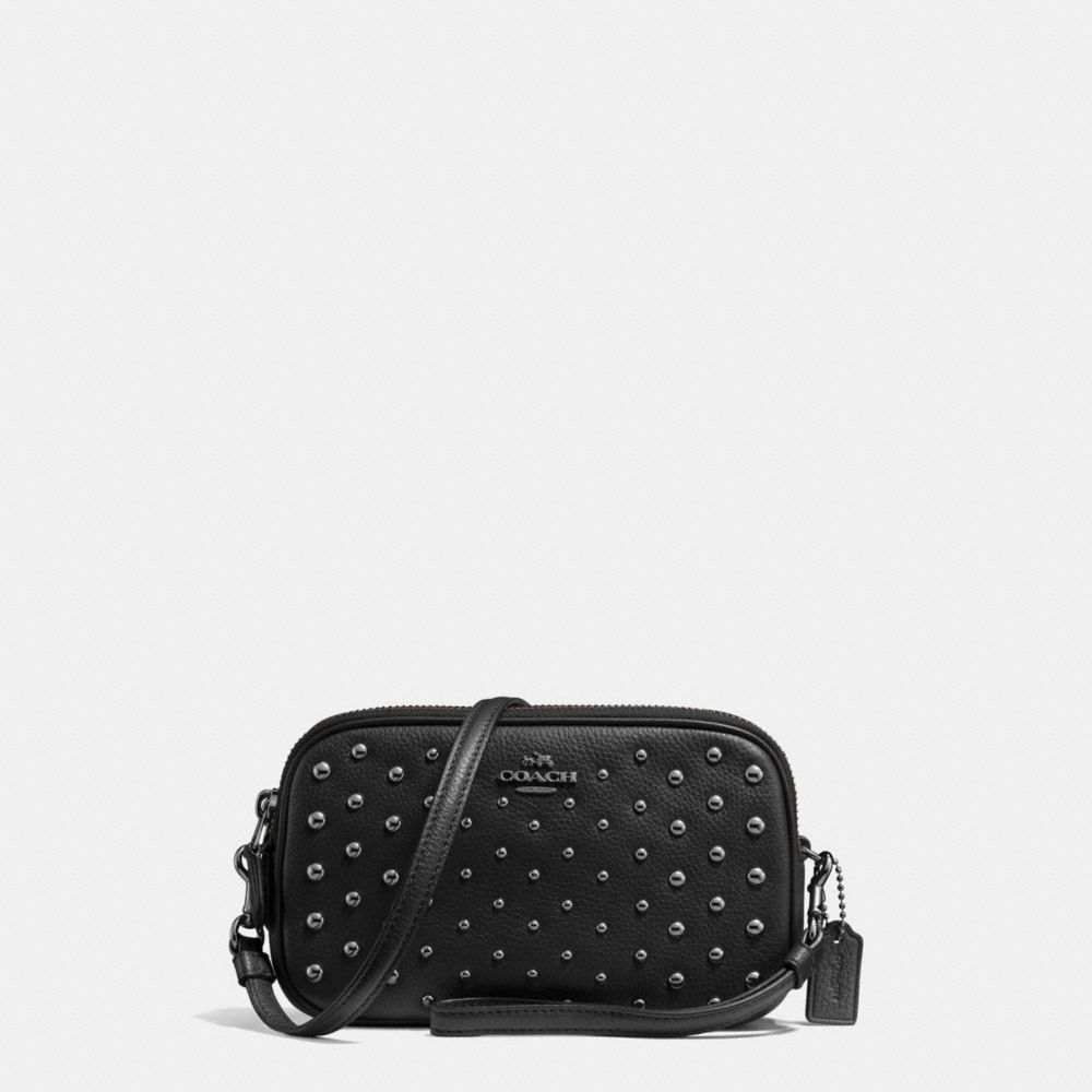 COACH Crossbody Clutch With Ombre Rivets