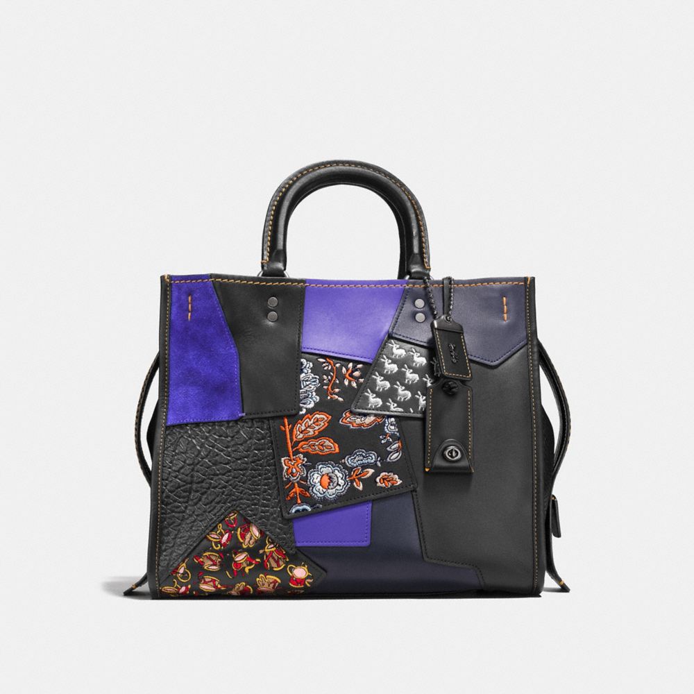 Rogue Bag In Embellished Patchwork Leather COACH