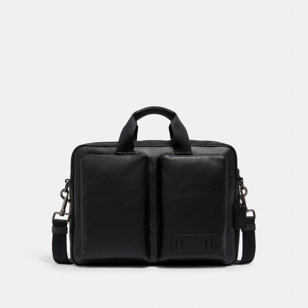 Coach cheap black briefcase