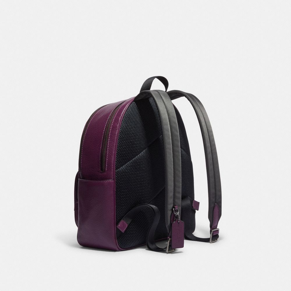 Coach backpack 2024 purple