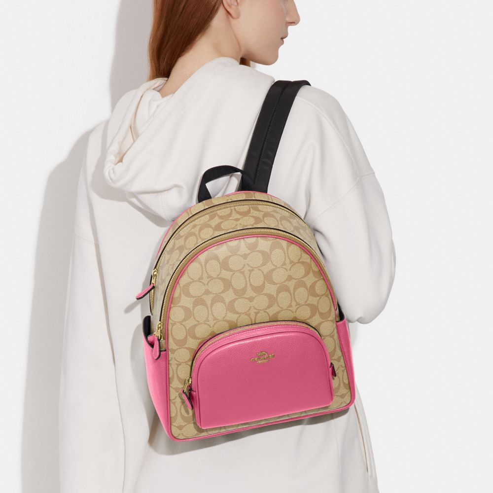 COACH® Outlet  Large Court Backpack In Signature Canvas