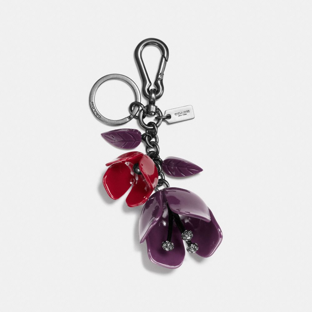 Coach tea rose charm online