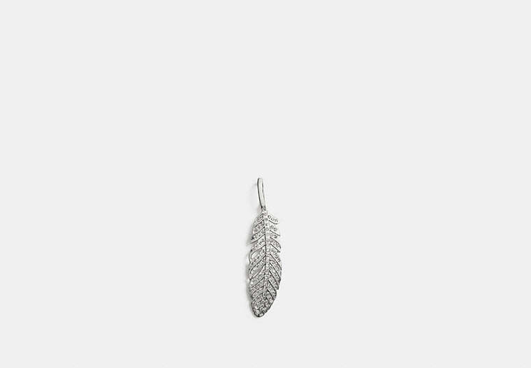 Pave Feather Charm
