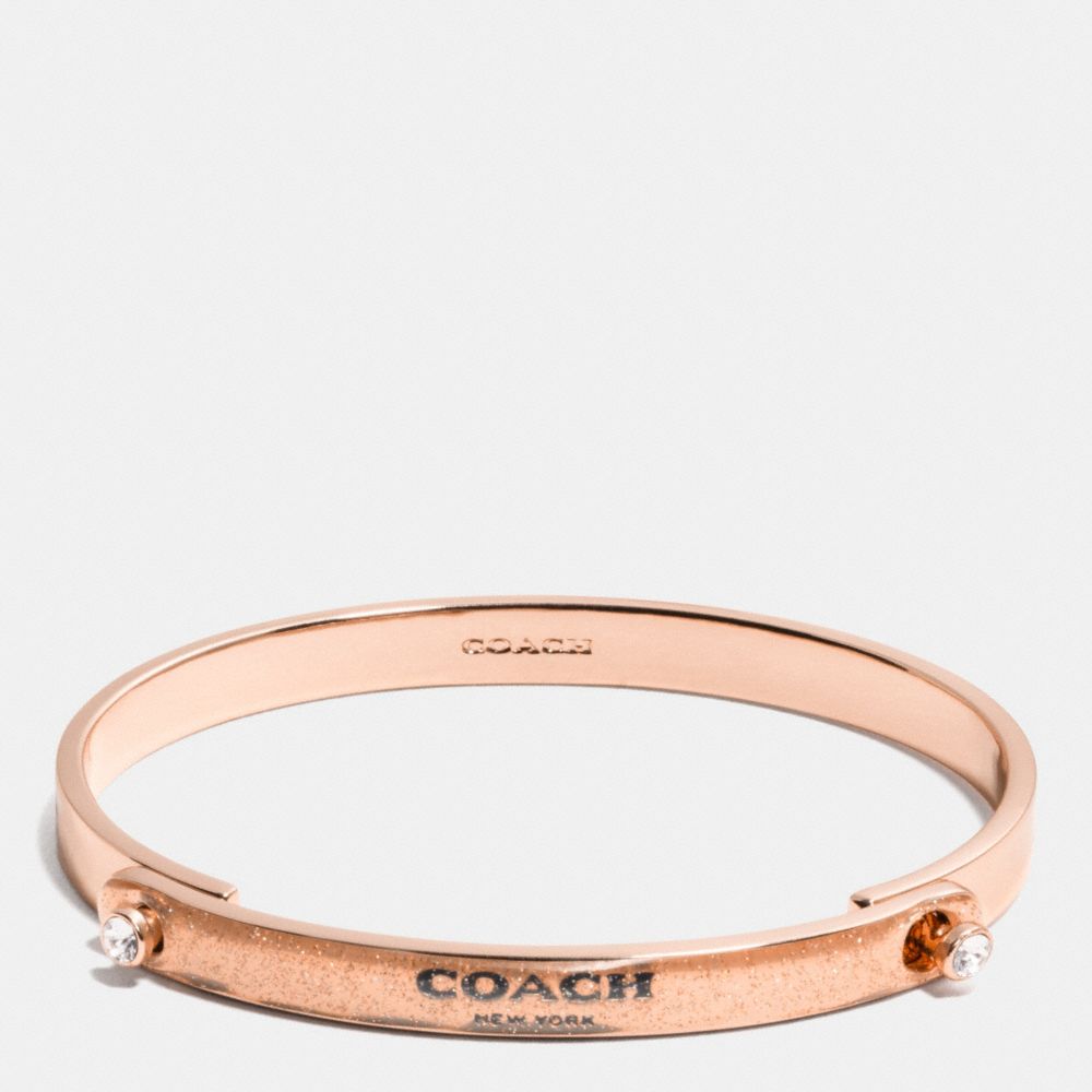 Glitter Coach Stone Tension Bangle