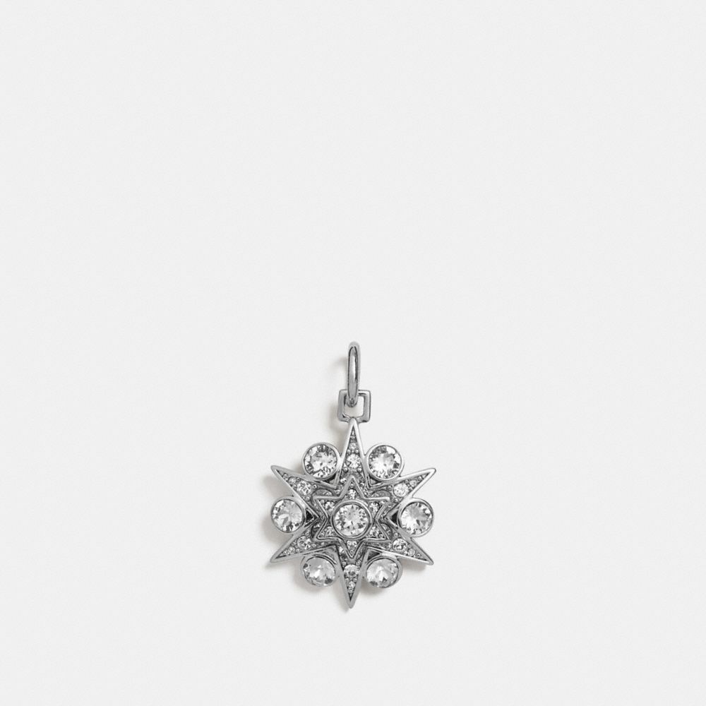 Pave Snowflake Charm