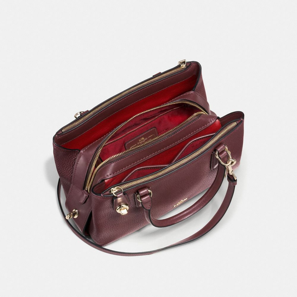 COACH®,Brooklyn Carryall 28,,Inside View,Top View