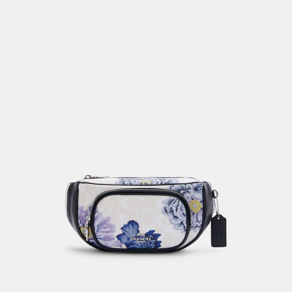 COACH® Outlet | Court Belt Bag In Signature Canvas With Kaffe Fassett Print