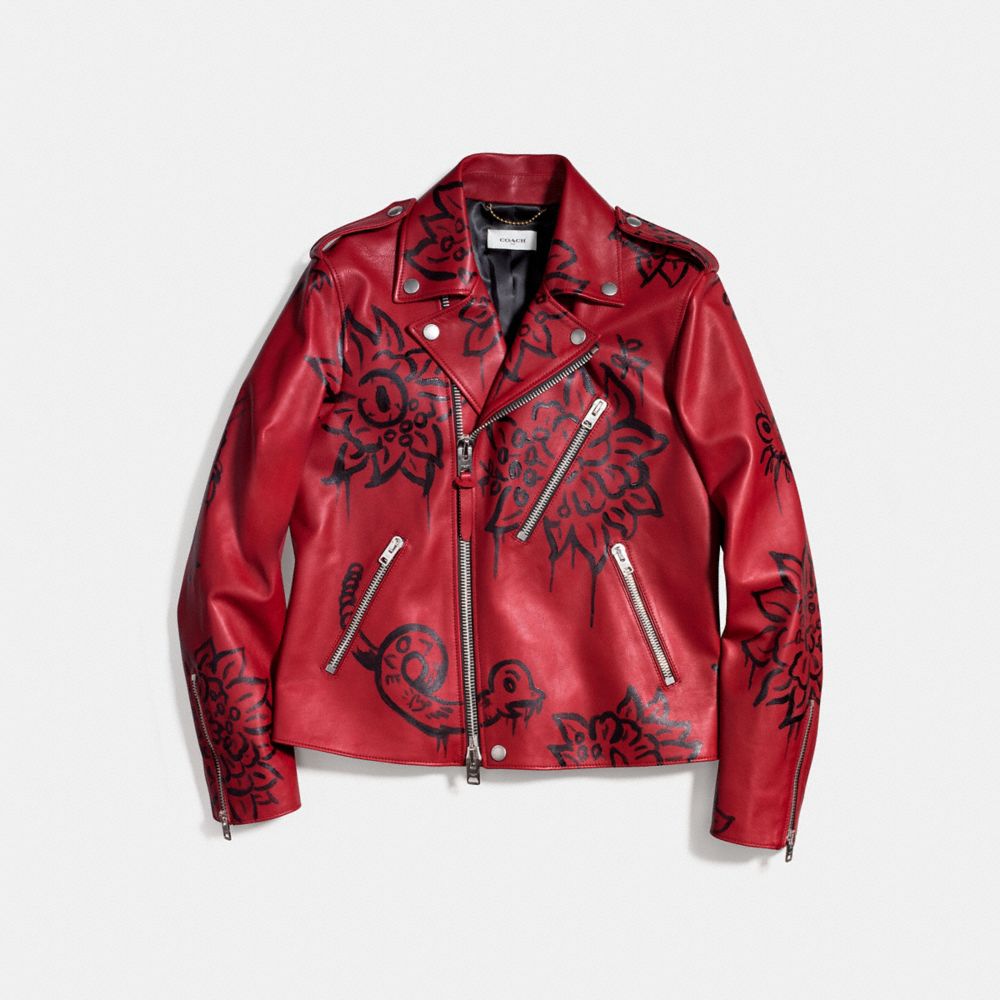 Painted Wild Moto Jacket