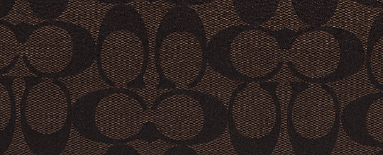 COACH®,CABAS DE VILLE EN TOILE SIGNATURE,PVC,Or/Brun Rouge 1941