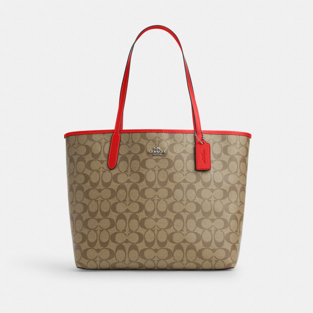 COACH Outlet City Tote Corner Zip