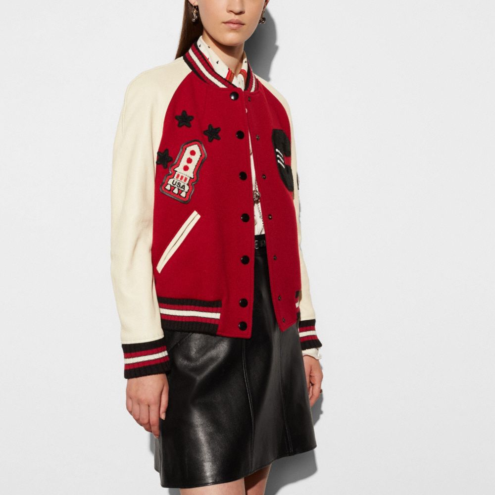 Classic varsity jacket sale