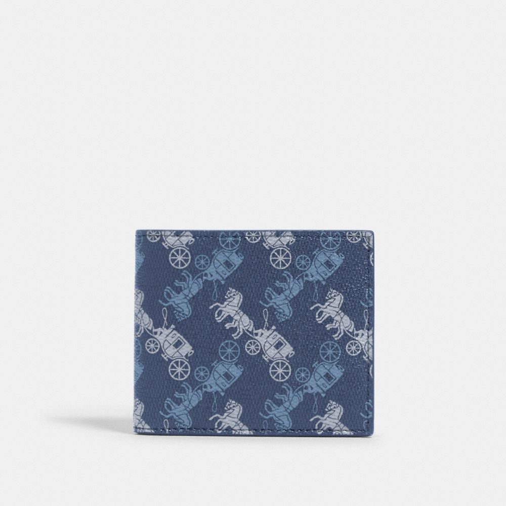 ★Coach★ Billfold Wallet with Horse and Carriage COACH® Outlet | Double Billfold Wallet With Horse And