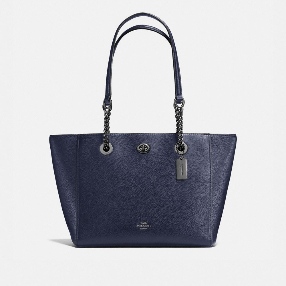 COACH Outlet Turnlock Chain Tote 27