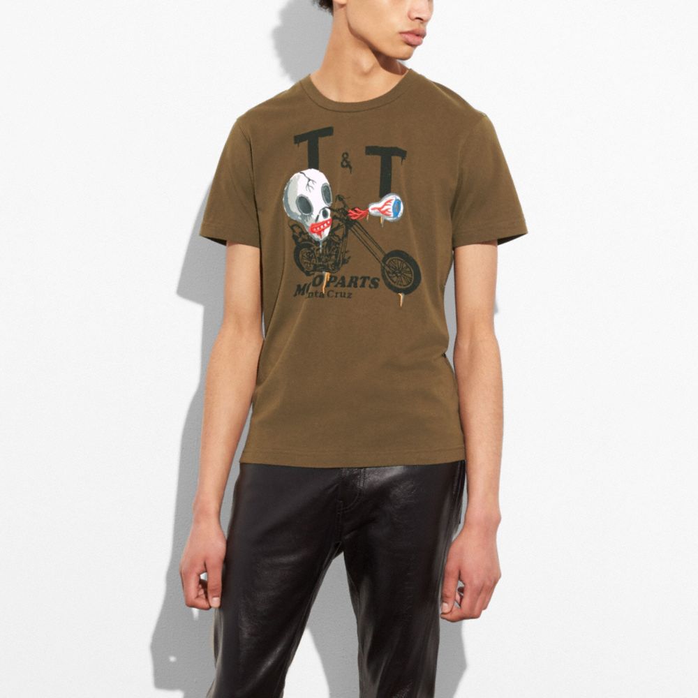 COACH®,T Shirt,,Front View