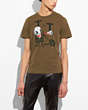 COACH®,T-SHIRT,Other,Military Wild Moto,Front View