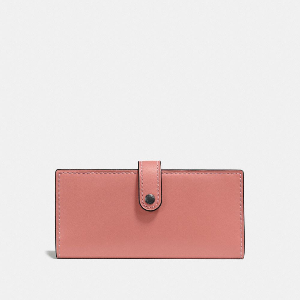 COACH®,Slim Trifold Wallet,,Front View