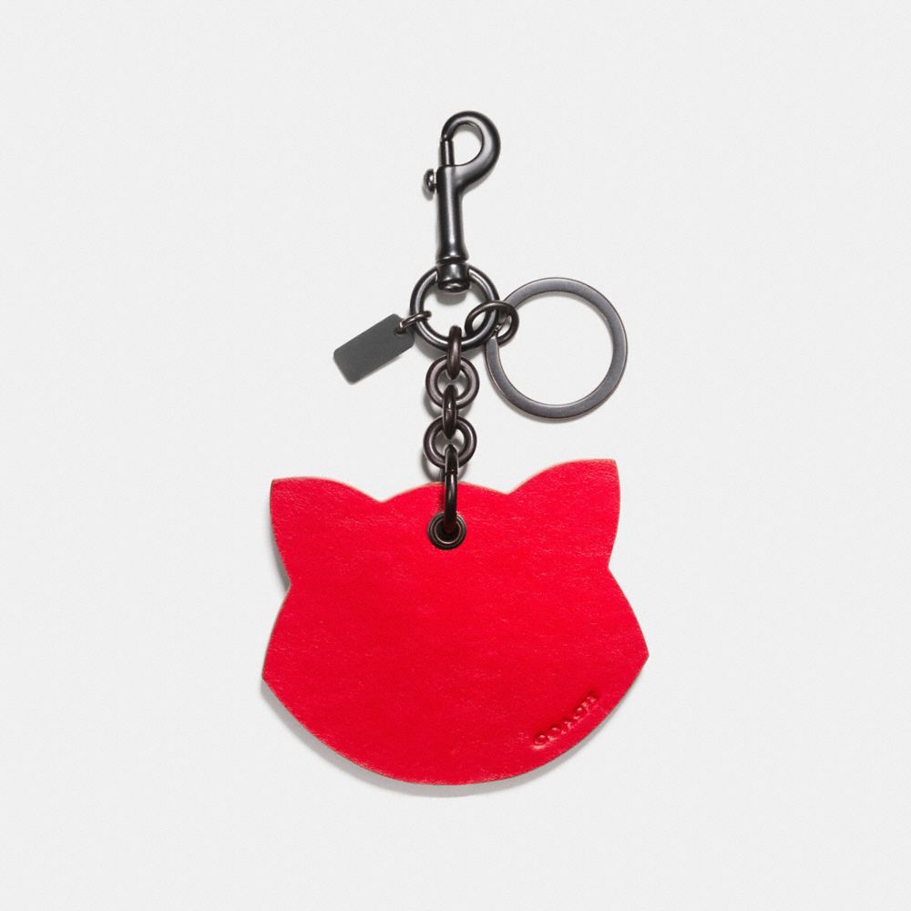 Raccoon Patch Bag Charm