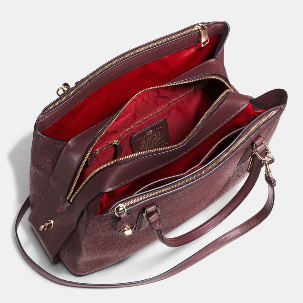 COACH®,Brooklyn Carryall 34,,Inside View,Top View