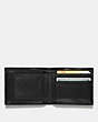 3 In 1 Wallet In Sport Calf Leather With Western Rivets