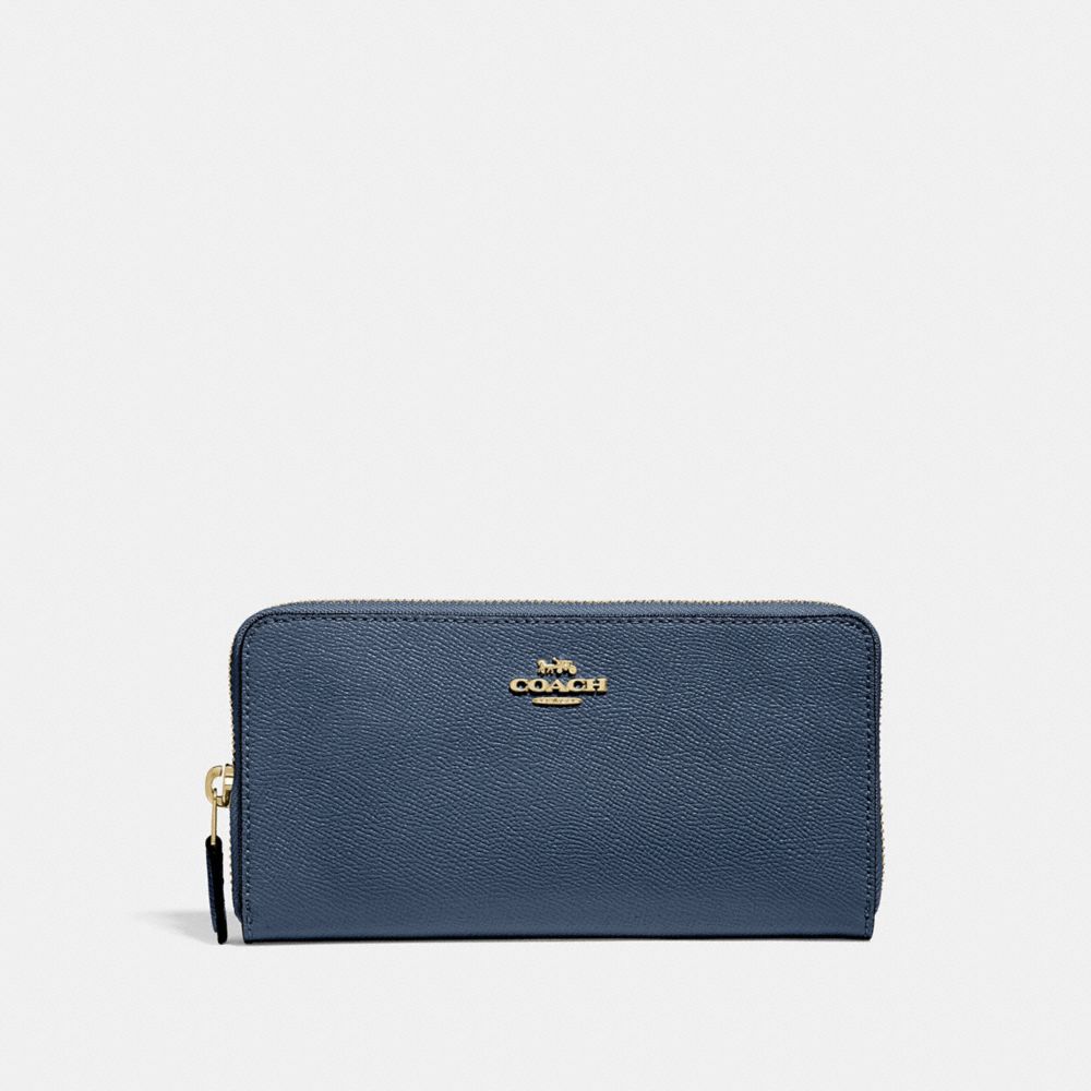 COACH®,Accordion Zip Wallet,,Front View
