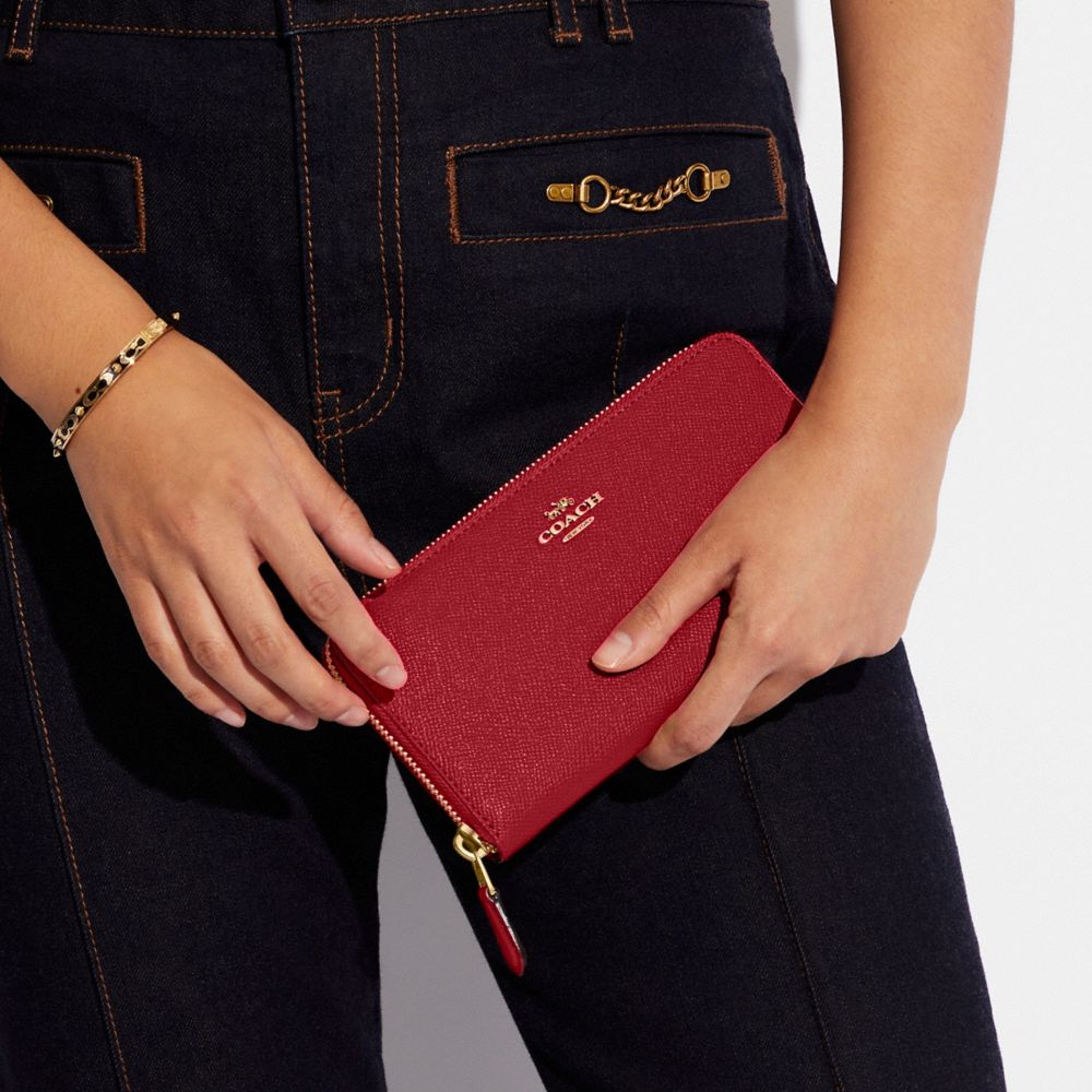 Accordion Zip Wallet