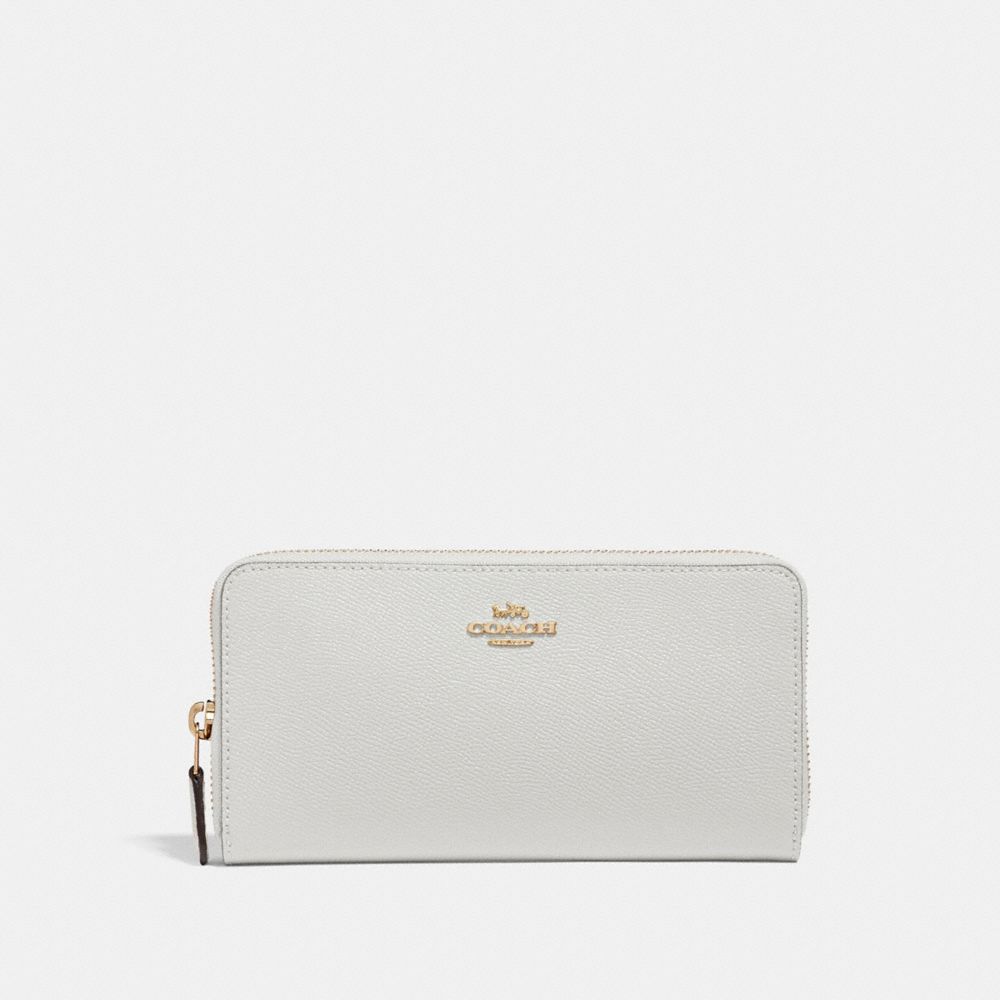 COACH®,Accordion Zip Wallet,,Front View