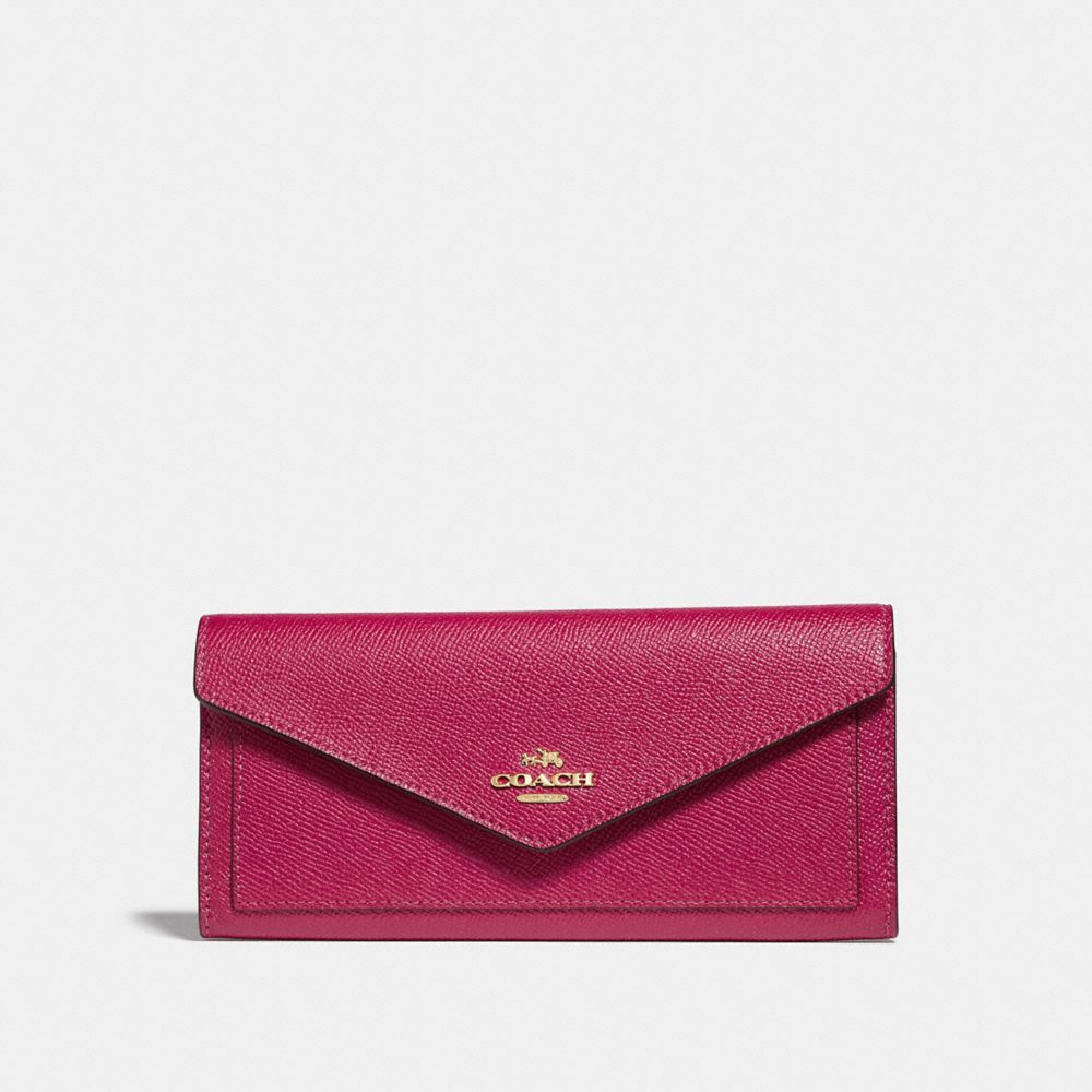 Coach soft wallet sale