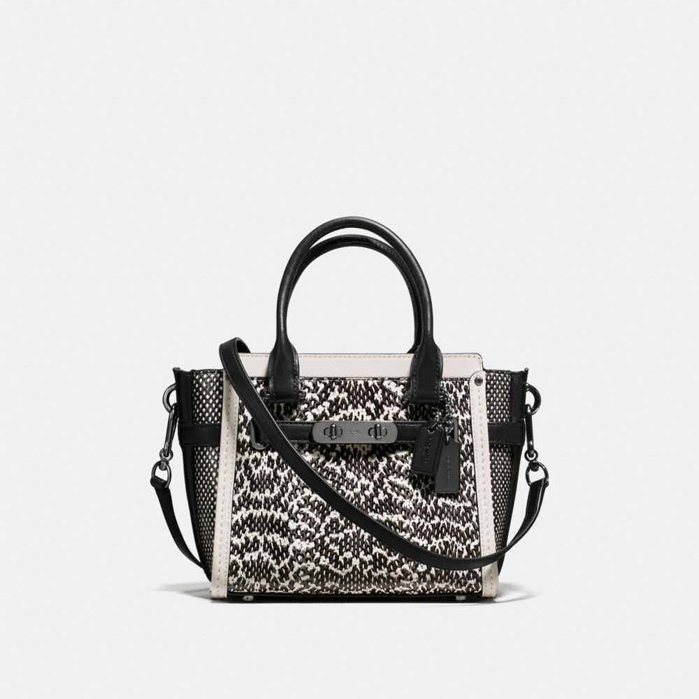 Coach swagger cheap 21 black