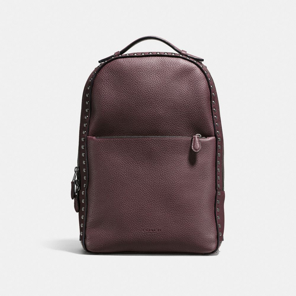 COACH Metropolitan Soft Backpack In Polished Pebble Leather With