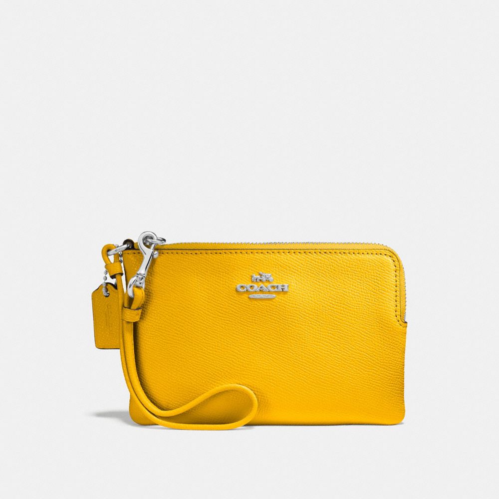 Small yellow coach discount purse