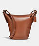 COACH®,DUFFLE 16,Smooth Leather,Medium,Brass/1941 Saddle,Front View