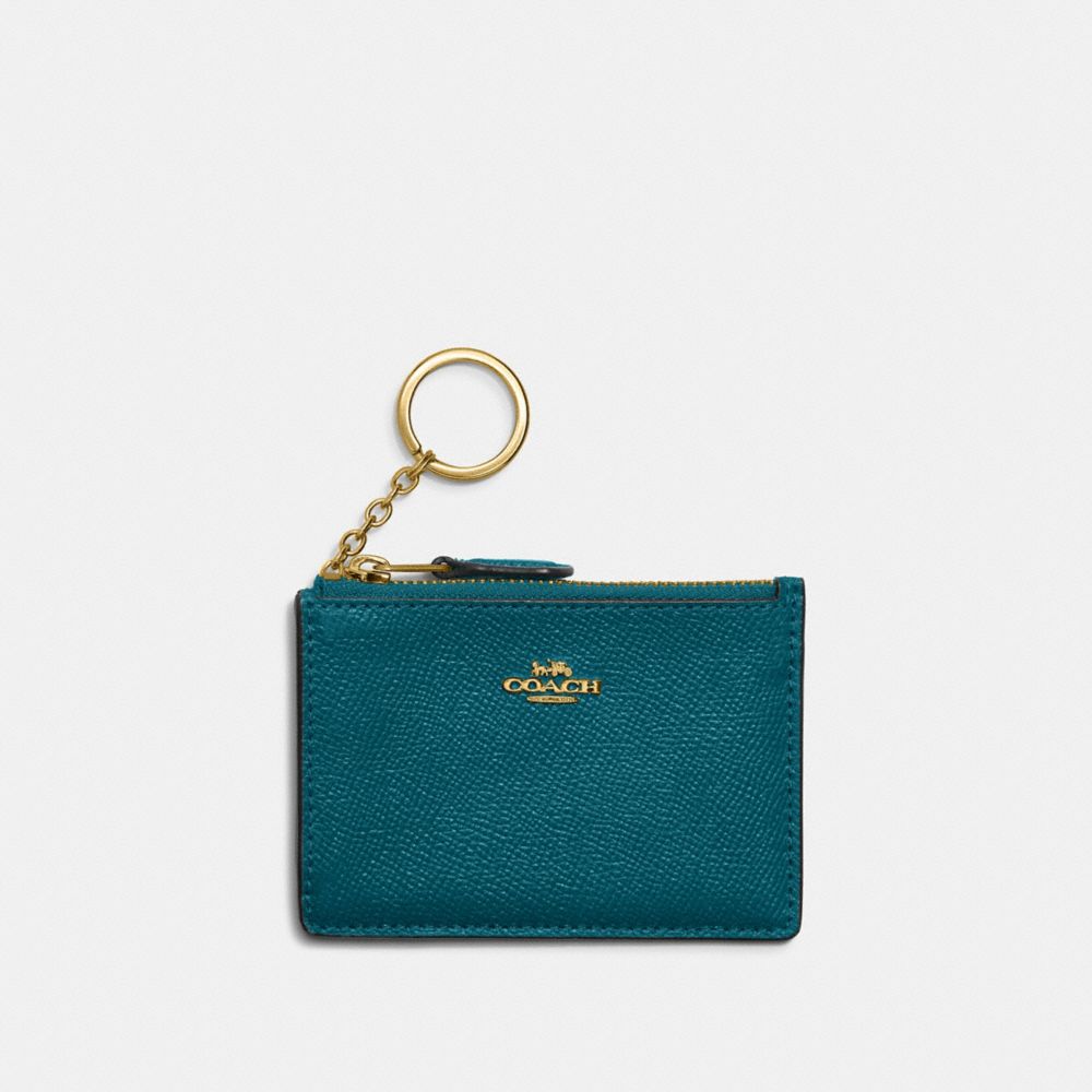 Coach Mini Skinny Id Case - Gem