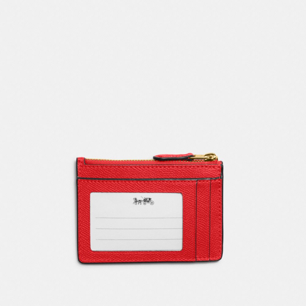 COACH®,Boxed Mini Skinny Id Case,,Back View