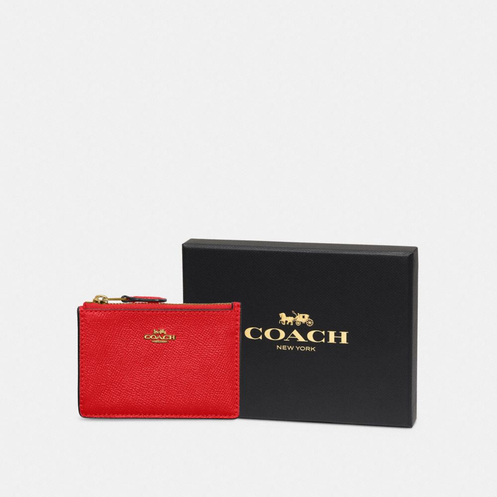 COACH®,Boxed Mini Skinny Id Case,,Front View