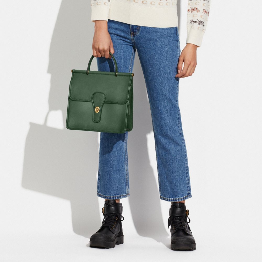 Coach willis bag online green