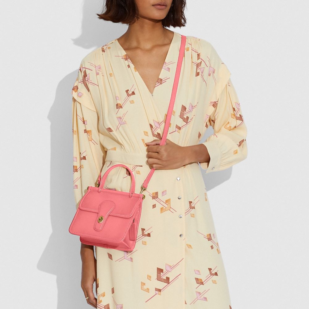 COACH®,Willis Top Handle 18,,Detail View