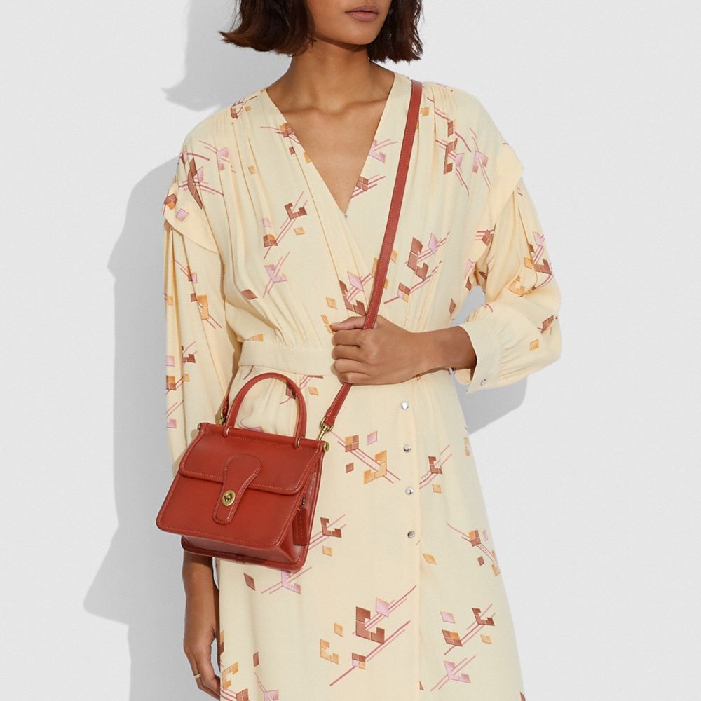 COACH®,Willis Top Handle 18,,Detail View