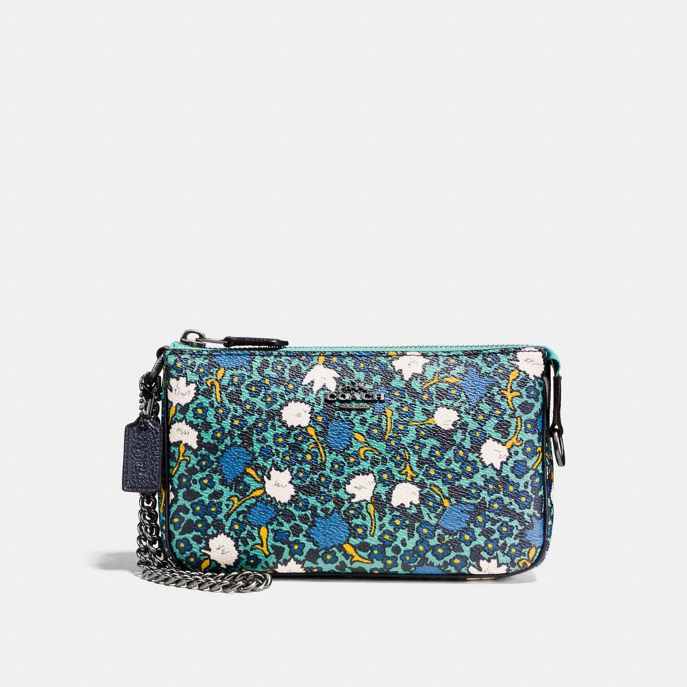 Coach discount flower wristlet