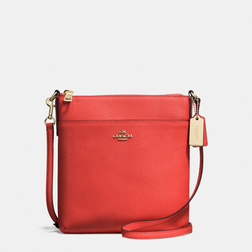 Crossgrain leather best sale crossbody clutch