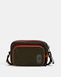 Mini Edge Double Pouch Crossbody In Colorblock With Coach Patch