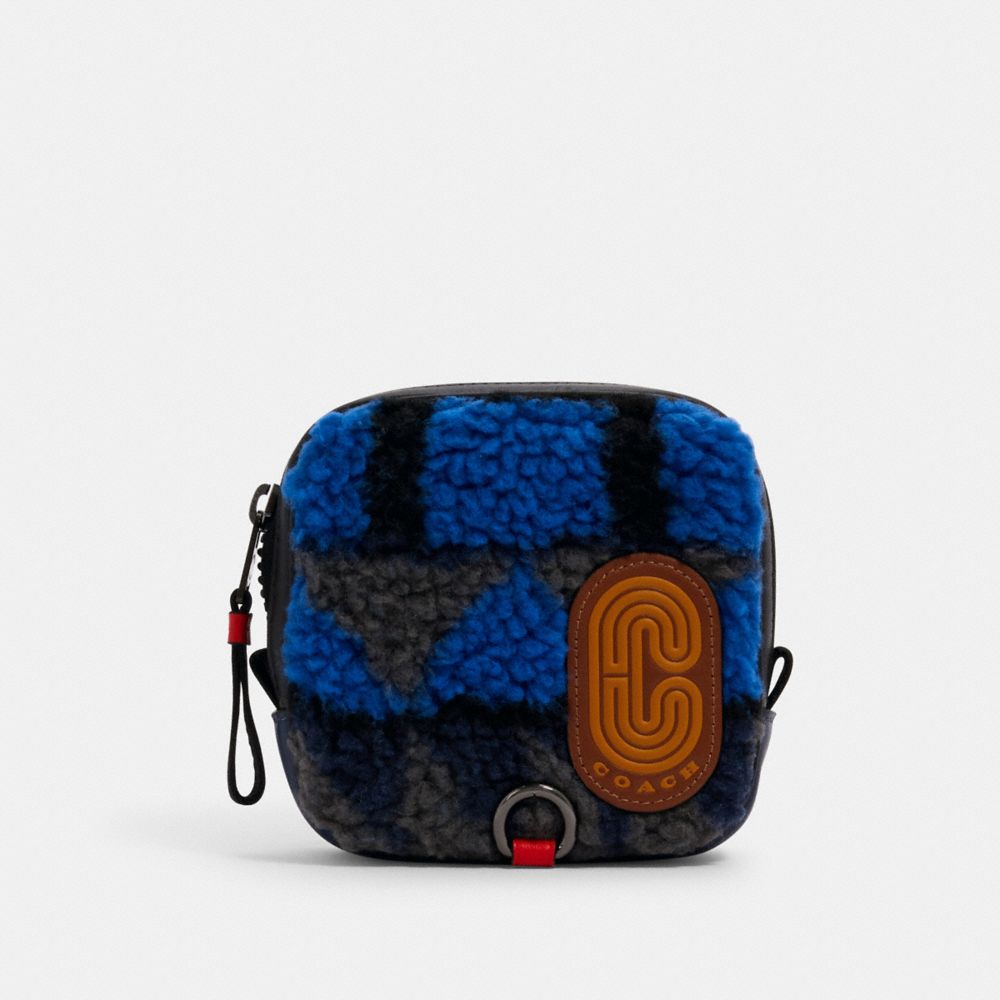 COACH Outlet Square Hybrid Pouch With Geo Print And Coach Patch